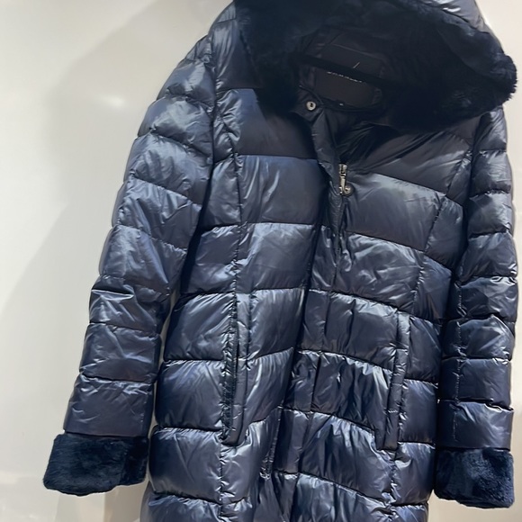 Gently worn Dawn Levy Lexie style with Hoodie Medium Blue - Picture 3 of 15